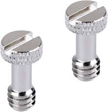 Kamvate 1/4" Slitsad Skruv 17 mm (2-pack)