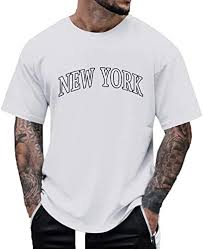 Retro 3D-Tryckt Kortärmad T-shirt för Herr