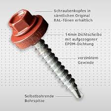 Twistec Trapetsformade Arkskruvar 4