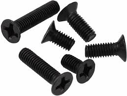 Flathuvudskruvar Phillips M1-M2 - 20/50/100 st