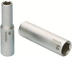 3/8" Djup Hylsnyckel 13mm - 46mm Längd