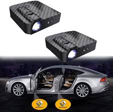 Trådlösa LED-logolampor för bilens dörrar - 2 st