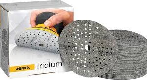 Mirka Iridium Premium Sandpapper Ø 125mm - 89 Hål