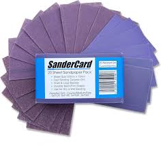 Sandpapper 20 Ark - Grova till Fina 120/180/240/320