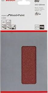 Bosch Professionellt Sandpapper G 80 - 115x280 mm