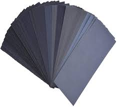 10 st Vattentåligt Sandpapper 60#-1500# (23 x 3