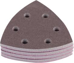 4-pack Sandpapper 300-400# med 6 Hål - Poleringsverktyg
