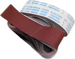UIEMMY Sandpapper 10-pack 610 x 100 mm - Mjukt Slipbälte