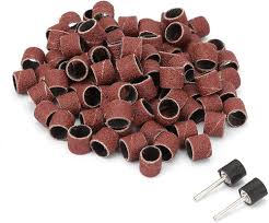 100st 12mm Slipande Sandpappersringar