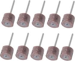 10-pack 13mm Sliprondar för Dremel - Grit #600