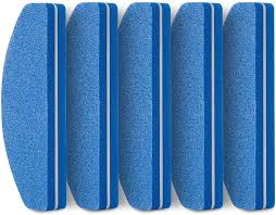 TONECY 5-pack Professionella Nagelfiler i Färg