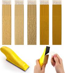 Mikro-slipmaskin Kit med 50 Sandpapper (80-400 korn)