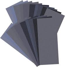 24 st Blandat Sandpapper för Träslipning
