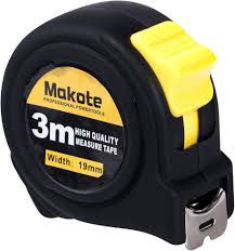 Professionellt 3 m Måttband - Imperial & Metrisk