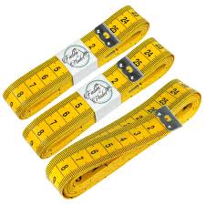 Måttband 3-pack – 300 cm i gult