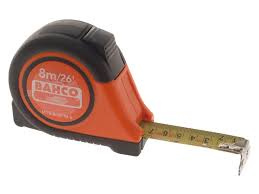 Bahco MTB-8-25-M-E Måttband 8m/26ft