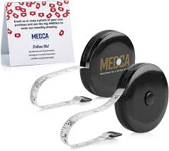 Måttband för kroppsmått - Pack om 4