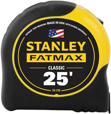 STANLEY FATMAX 25-fots Måttband - Perfekt för Byggprojekt