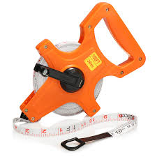 COM-FOUR® Ergonomiskt Måttband 30m i Glasfiber
