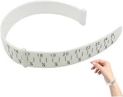 Mjukt Linjal Armband för Handledsmätning 15-23 cm