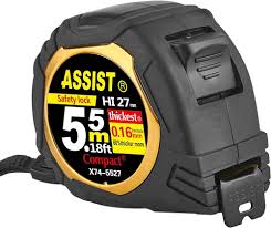ASSIST 18 Fot Måttband med 3