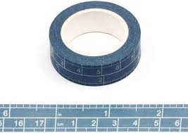 Linjal Washi Tejp 15 mm x 10 m
