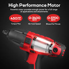 Eastvolt 800 W Elektrisk Slagnyckel med Hög Prestanda