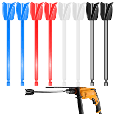 Epoxiharts Färgomrörare - 8 Blandare för Borrmaskin