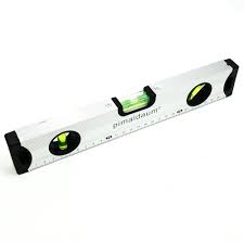 pimaldaum® Aluminium Vattenpass 30 cm med 3 Skala och Magneter