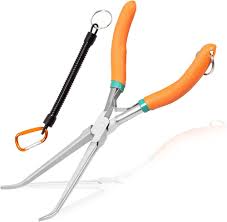 LEONTOOL 18 cm Böjd Nål Nästång med Extra Räckvidd