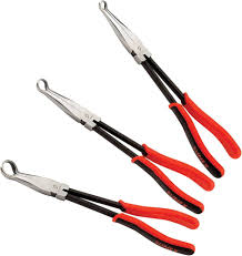 Sunex 3703V 11" Röd Slang Griptång Set