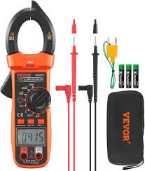 VEVOR Strömtång 60/600 A True-RMS Multimeter