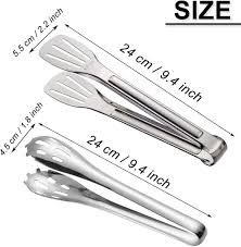 2-pack Spaghetti- och Salladstänger i Rostfritt Stål