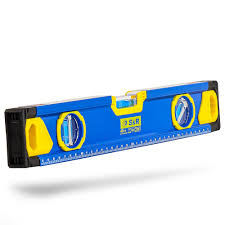 S&R Magnetiskt Vattenpass i Aluminium - 3 Libeller