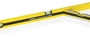 FLÜWA 80 cm Vattenpass med Vingar och Vinkelfunktion