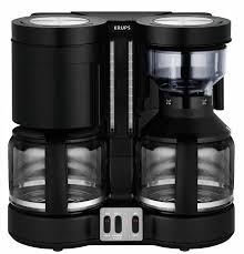 KRUPS Duothek Plus Kaffebryggare - Svart 1100 W