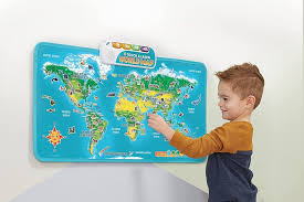 LeapFrog 615703 Touch & Learn Världskarta - Flerfärgad