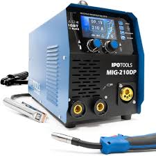 IPOTOOLS MIG-210DP 6-i-1 Svetsmaskin med Pulsfunktion
