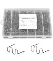 Jutyum 2000Pcs Plastsvets Pistol Klammer