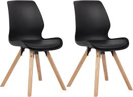 Luna Stolar – 2-pack med Vadderade Sitsar i 4 Material