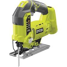 Ryobi R18JS-0 ONE+ Konstursåg 18 V (Endast kropp) – Grön med LED