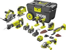 Ryobi 8-delars 18V ONE+ Verktygset