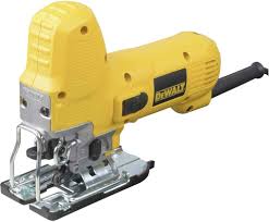 Dewalt DW343K-QS Sticksåg 550 W - Gul/Svart