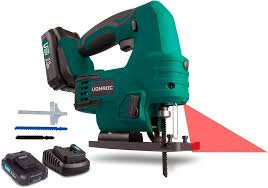 VONROC 20V Sticksåg med Laser och Batterier - Komplett Set