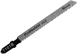 5 st. Fin Träbearbetningssågblad för Sticksåg