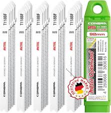 CONBRA® Metallsticksågsblad T118BF (25 st) – Kompatibla med Bosch och fler