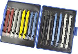 14-delars Sticksågblad Set för U-skaft - Metall & Däck
