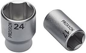 3/8" Hylsnyckel 24mm - Perfekt Verktyg för Bygg och El