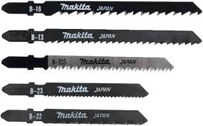Makita A-86898 Sticksågsblad Set - 5 Delar för Perfekta Skärningar