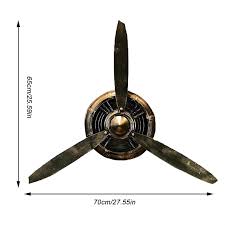 Retro Industriell Väggdekoration i Metall